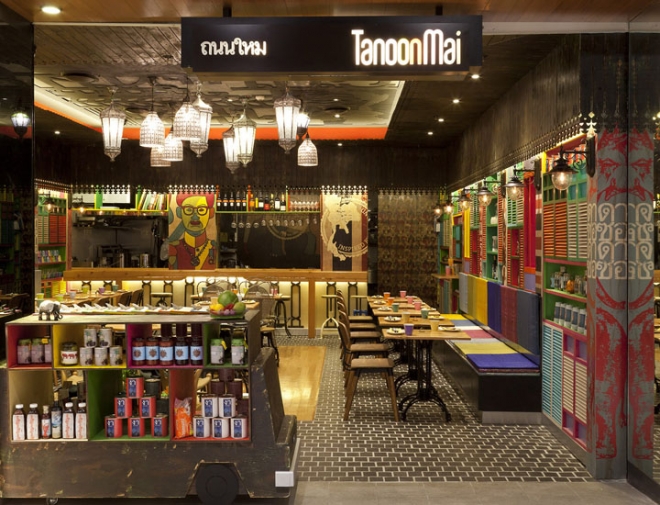 Tanoon Mai 餐廳空間設計