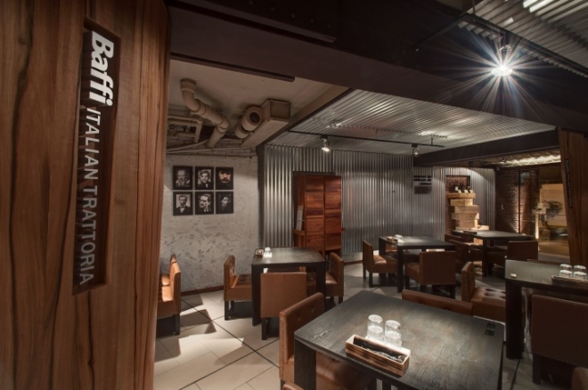 Baffi意大利飲食店空間設(shè)計(jì)